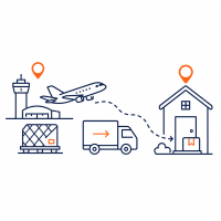 Air-to-Doorstep Delivery Journey