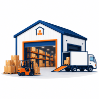 Dedicated Warehouse Icon